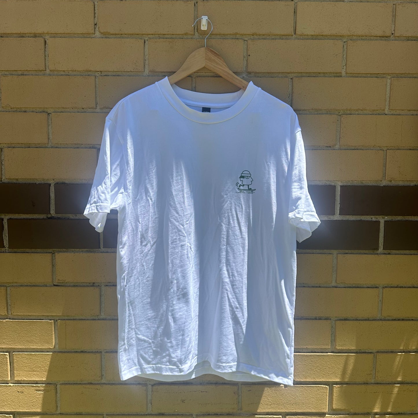 PoP! Part of the Crew Heavyweight Tee - White