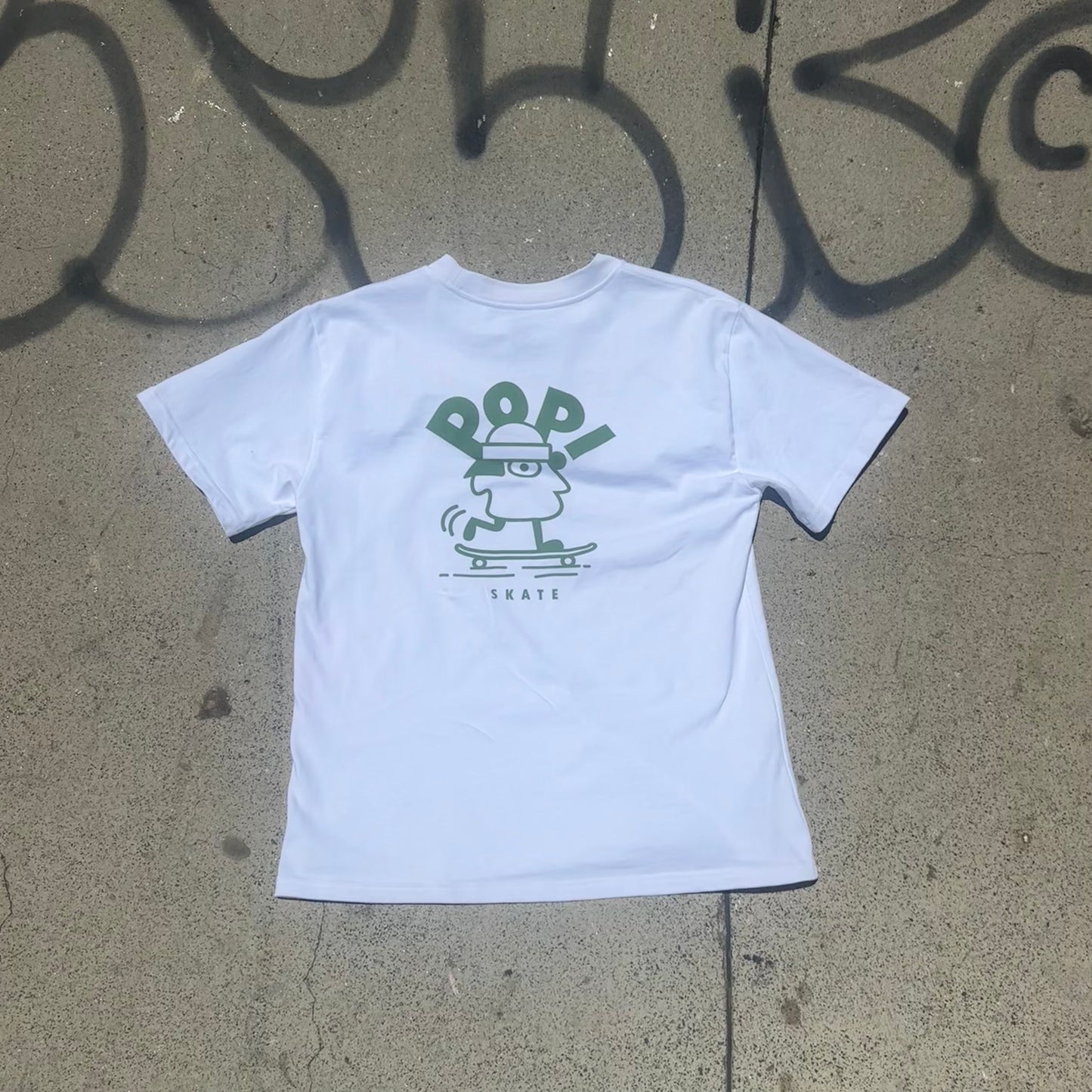 PoP! Part of the Crew Youth Tee - White