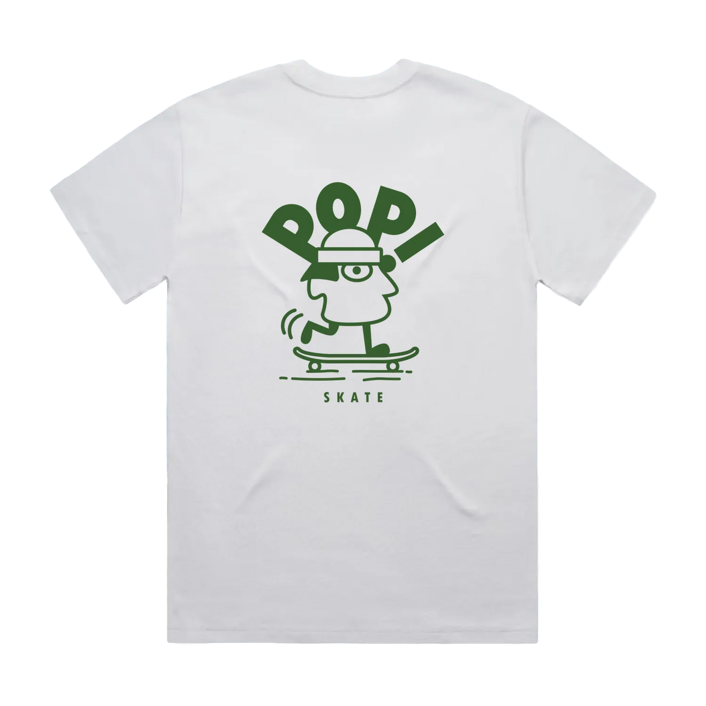 PoP! Part of the Crew Youth Tee - White